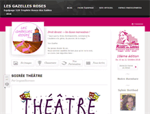 Tablet Screenshot of lesgazellesroses.trophee-roses-des-sables.org